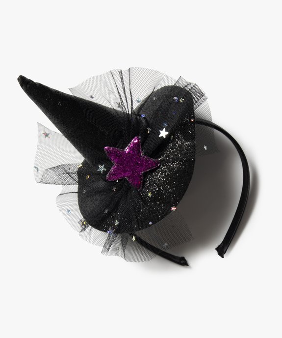 Serre-tête fille avec chapeau de sorcière vue1 - GEMO - GEMO
