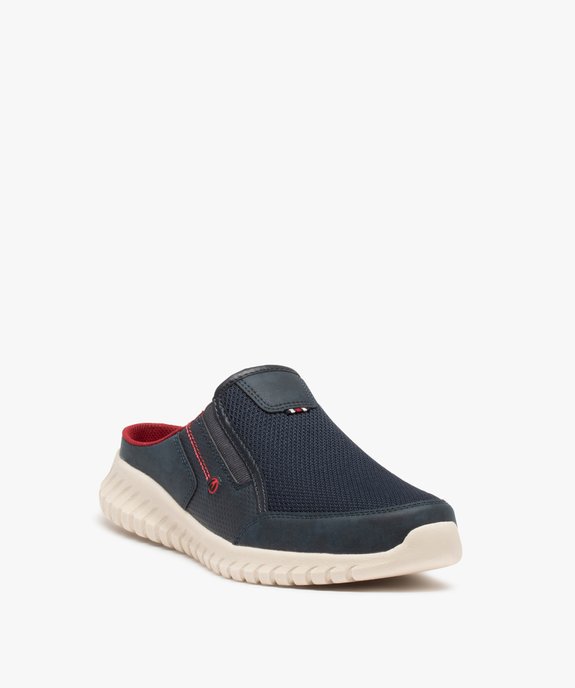 Mules homme confort dessus mesh - Wellness vue2 - WELLNESS - GEMO