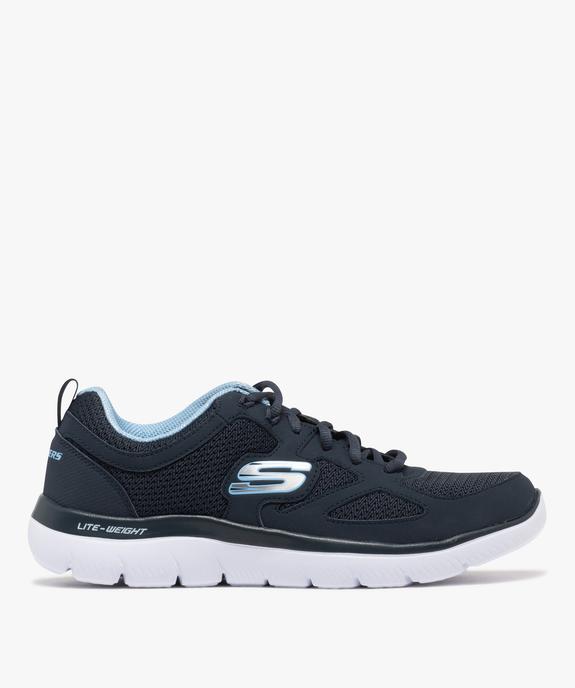 Baskets homme légères running en mesh Burns 2.0 - Skechers vue1 - SKECHERS - GEMO