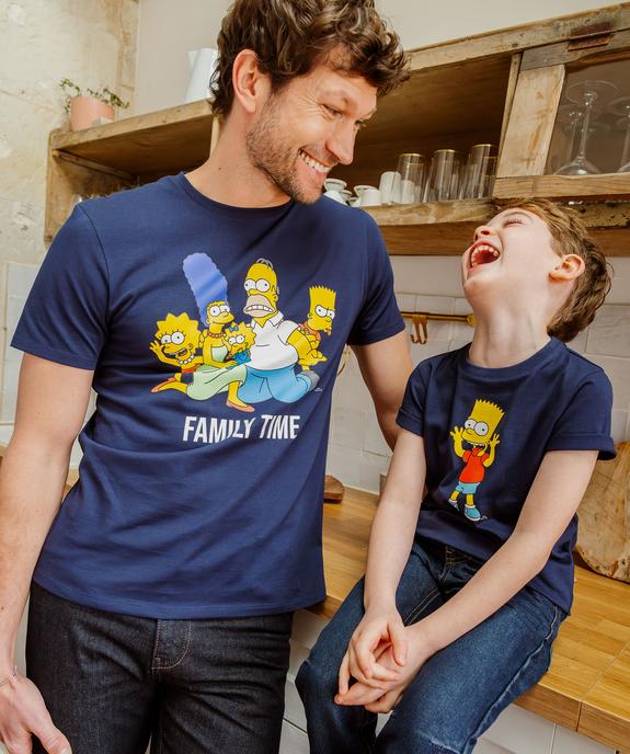 Tee-shirt manches courtes imprimé homme - The Simpsons vue6 - SIMPSONS - GEMO