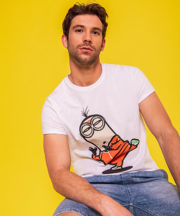 Tee-shirt homme à manches courtes imprimé - Les Minions vue5 - NBCUNIVERSAL - GEMO