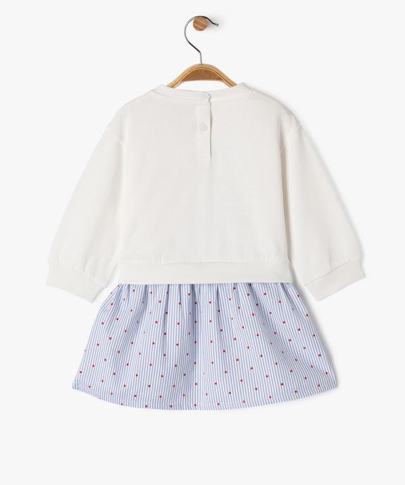 Robe 2 en 1 bébé fille - LuluCastagnette vue3 - LULUCASTAGNETTE - GEMO