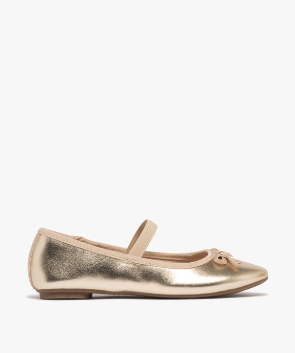 Ballerines brillantes avec élastique de maintien fille vue1 - LOVELY WINGS - GEMO