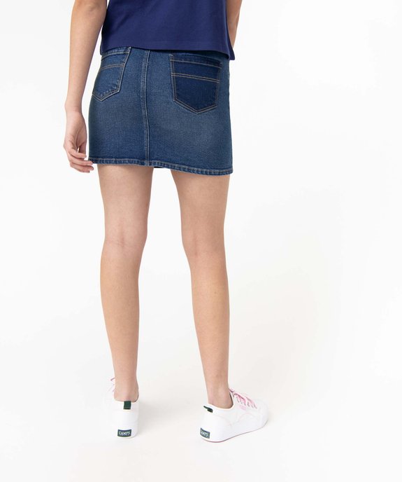 Jupe femme en jean - Camps United vue3 - CAMPS UNITED - GEMO