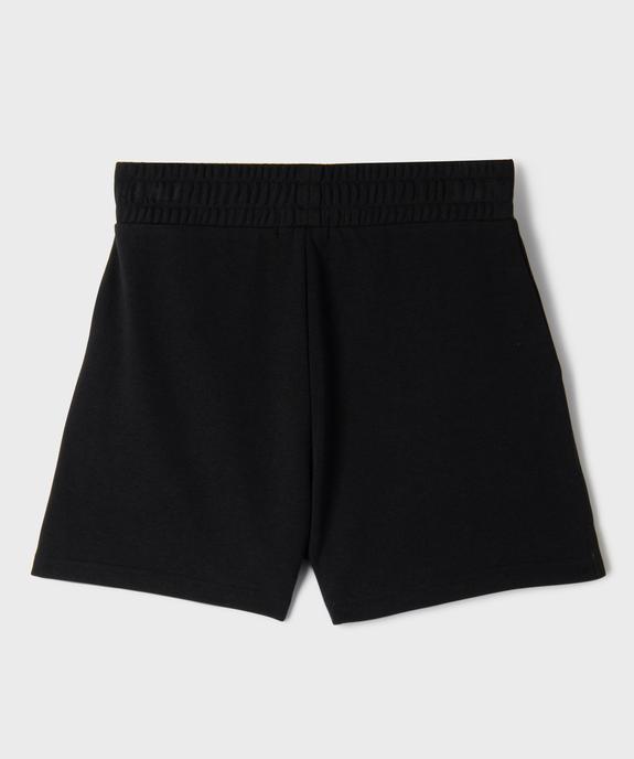 Short ample en maille French Terry fille vue4 - GEMO 4G FILLE - GEMO