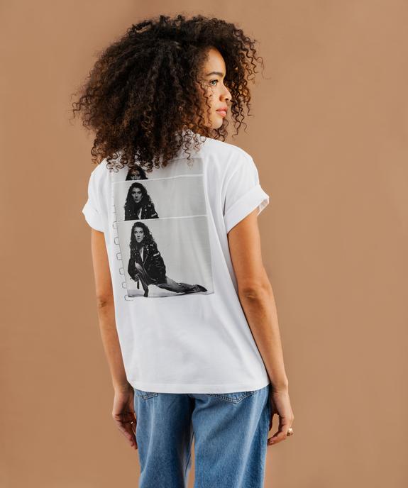 T-shirt col rond imprimé femme - Céline Dion vue4 - CELINE DION - GEMO