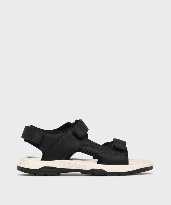 Sandales unies à scratch garçon - 5 Miles vue1 - 5 MILES - GEMO