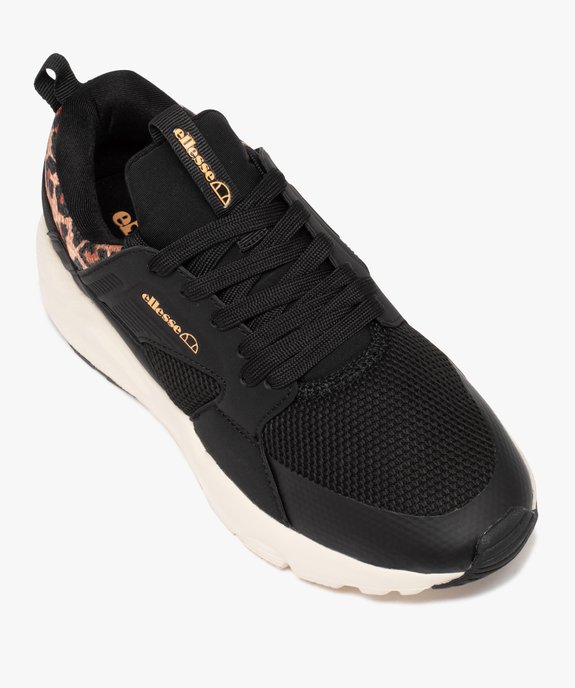 Baskets running en mesh détail léopard femme – Ellesse Stone vue5 - ELLESSE - GEMO