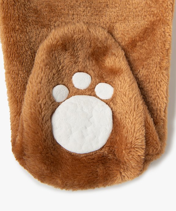 Surpyjama chaud et doux à capuche motif écureuil vue3 - GEMO(BB COUCHE) - GEMO