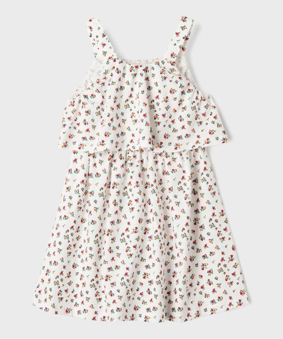 Robe courte à bretelles effet 2-en-1 fille vue3 - GEMO 4G FILLE - GEMO
