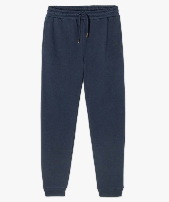 Pantalon de jogging molletonné homme vue5 - GEMO 4G HOMME - GEMO