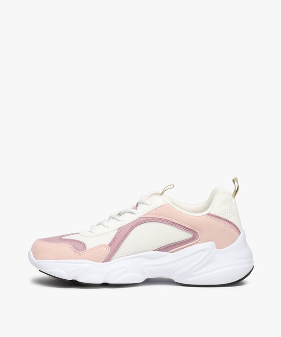 Baskets fille running colorées extra légères – Fila Alamo vue3 - FILA - GEMO