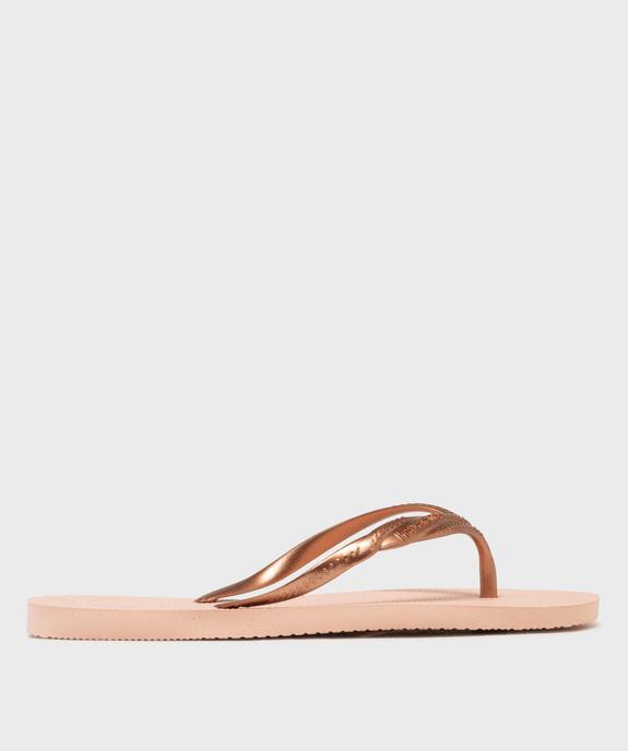 Tongs Fantasia à brides effet torsadé femme - Havaianas vue2 - HAVAIANAS - GEMO