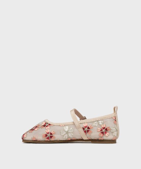 Ballerines en toile résille brodée fille - Lovely Wings vue3 - LOVELY WINGS - GEMO