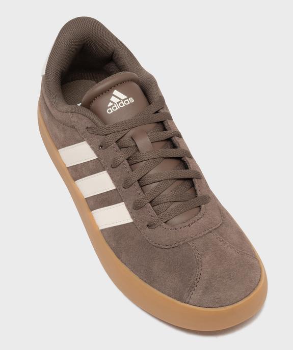 Baskets VL Court 3.0 dessus cuir femme - Adidas vue5 - ADIDAS - GEMO