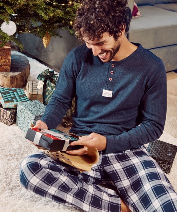Pyjama homme dans pochette assortie vue6 - GEMO(HOMWR HOM) - GEMO