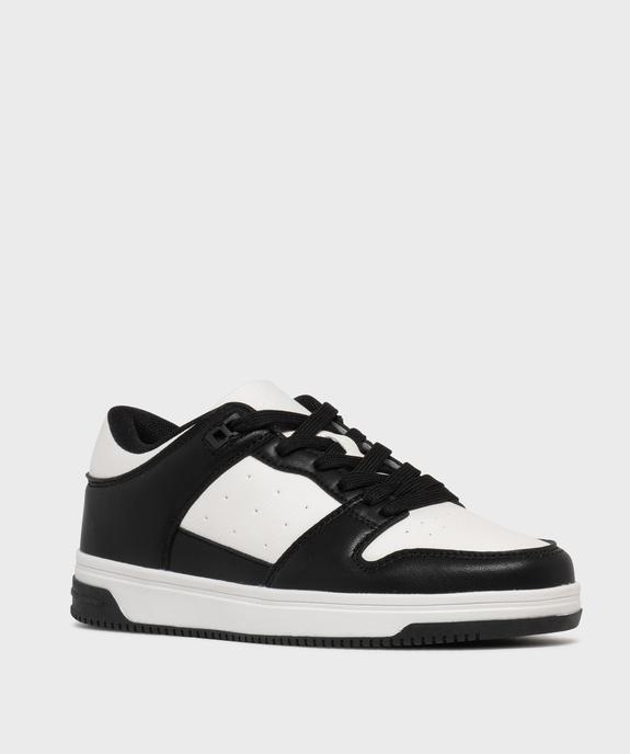 Baskets bicolores à lacets femme - Camps United vue2 - CAMPS - GEMO