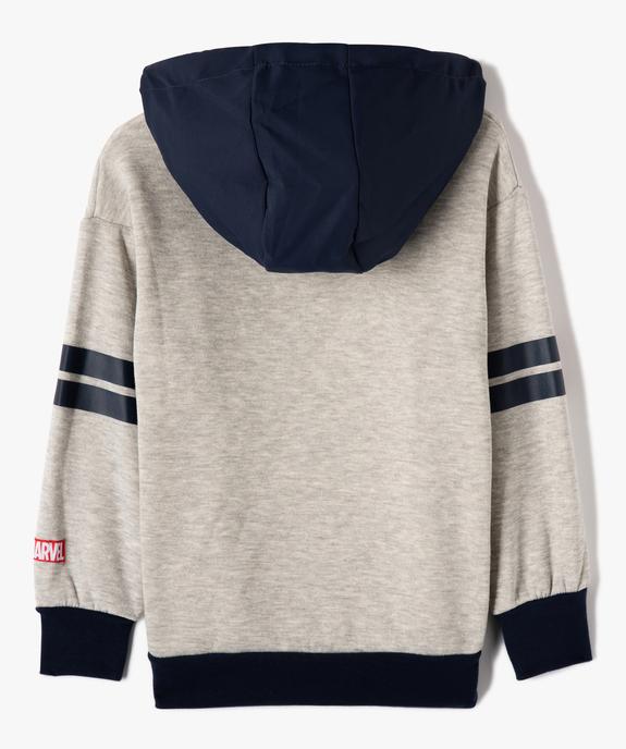 Sweat garçon à capuche avec motifs Avengers - Marvel vue3 - AVENGERS - GEMO