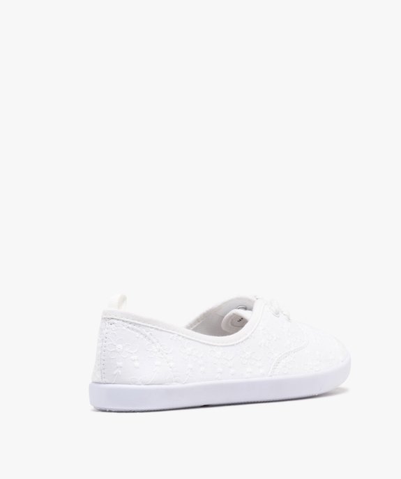 Ballerines en toile avec lacets cordelette femme - Valentina Baldano vue10 - VALENTINA BALDA - GEMO