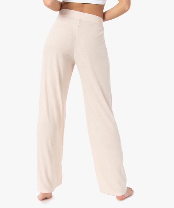 Pantalon d’intérieur femme en maille fluide vue3 - GEMO(HOMWR FEM) - GEMO