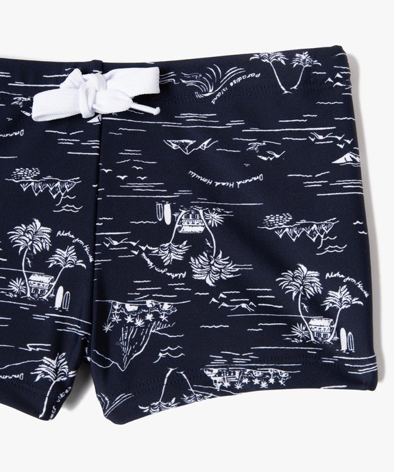 Maillot de bain bébé garçon imprimé palmiers vue2 - GEMO (ENFANT) - GEMO