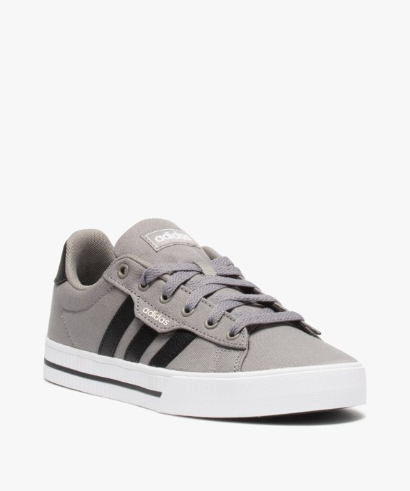 Baskets garçon à lacets en toile bicolores – Adidas vue2 - ADIDAS - GEMO