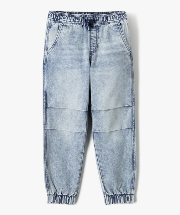 Jean parachute à taille élastiquée garçon vue2 - GEMO (ENFANT) - GEMO