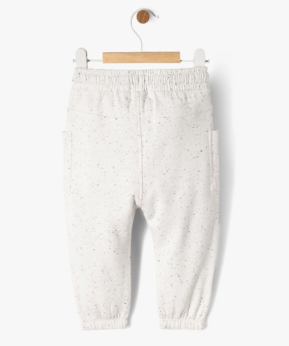 Pantalon en maille intérieur molletonné bébé garçon - LuluCastagnette vue3 - LULUCASTAGNETTE - GEMO