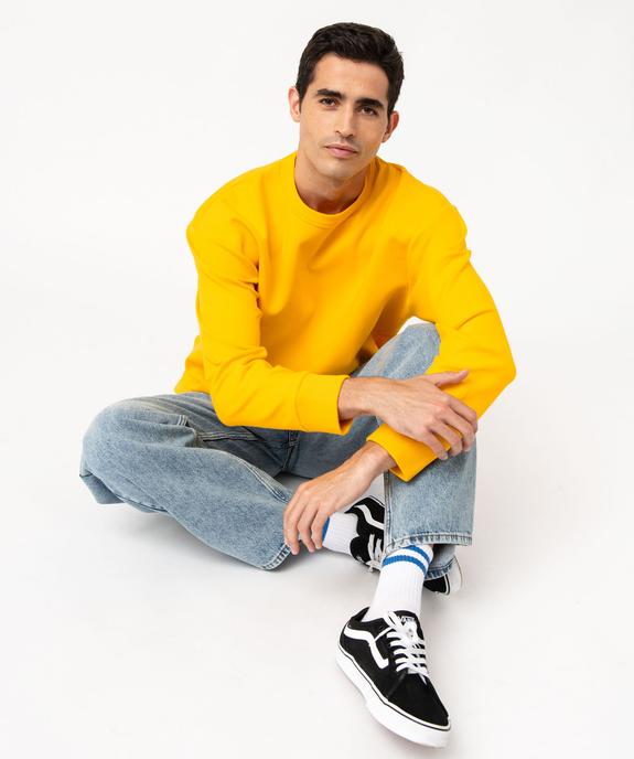 Jean cropped en denim délavé homme vue1 - GEMO (HOMME) - GEMO