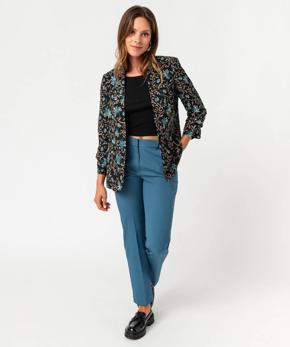 Veste à manches ¾ froncées femme vue5 - GEMO(FEMME PAP) - GEMO