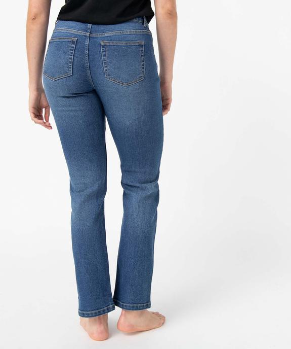 Jean femme coupe Regular stretch - L26 vue3 - GEMO 4G FEMME - GEMO