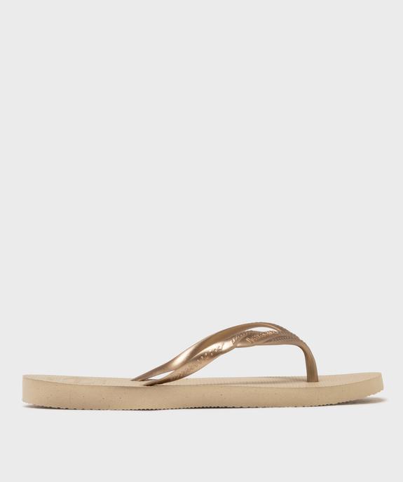Tongs Fantasia à brides effet torsadé femme - Havaianas vue2 - HAVAIANAS - GEMO