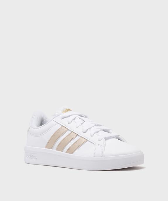 Baskets Grand Court 3.0 femme - Adidas vue2 - ADIDAS - GEMO