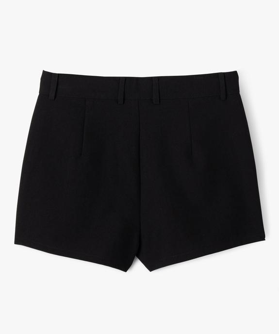 Short habillé en toile fille vue3 - GEMO (JUNIOR) - GEMO
