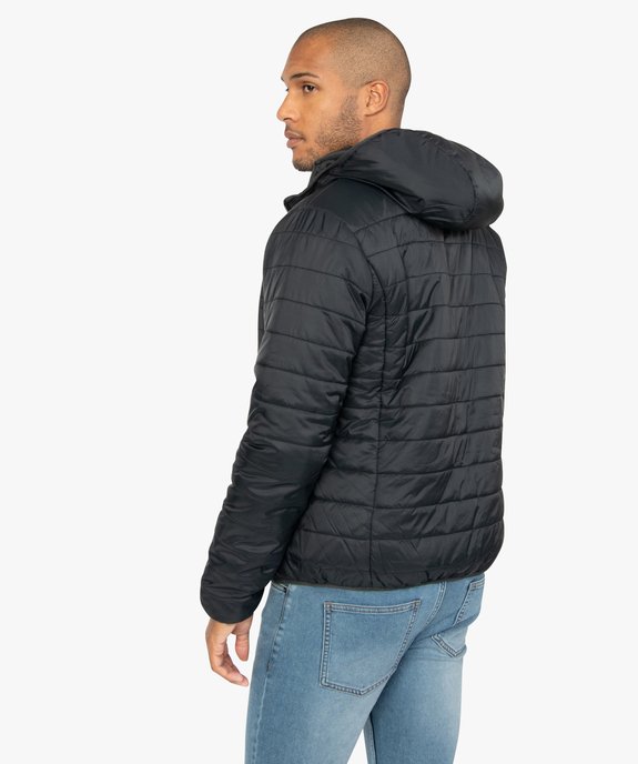 Doudoune homme fine avec capuche vue3 - GEMO 4G HOMME - GEMO