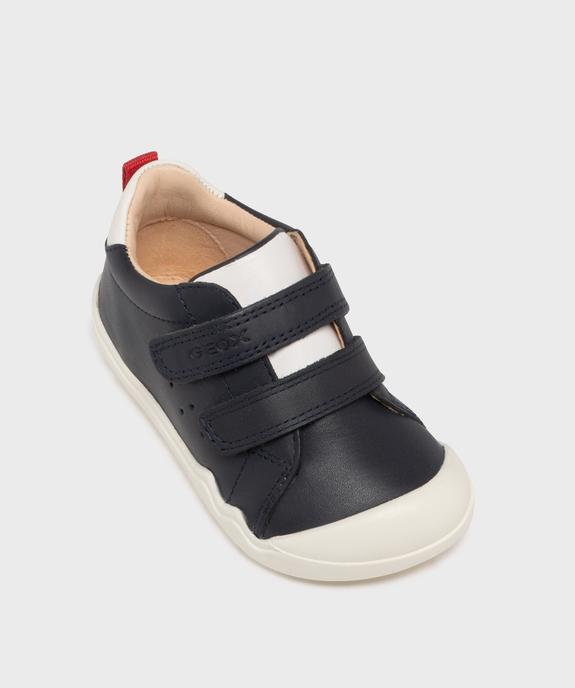 Chaussures de marche Steppieup dessus cuir bébé garçon - Geox Respira vue5 - GEOX - GEMO