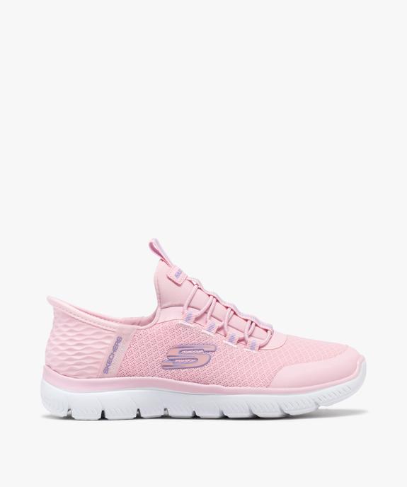 Baskets fille en mesh et à enfiler Slip ins Summits - Skechers vue1 - SKECHERS - GEMO