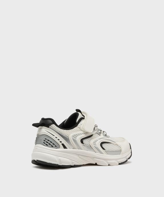 Baskets à scratch esprit running garçon - 5 Miles vue4 - 5 MILES - GEMO