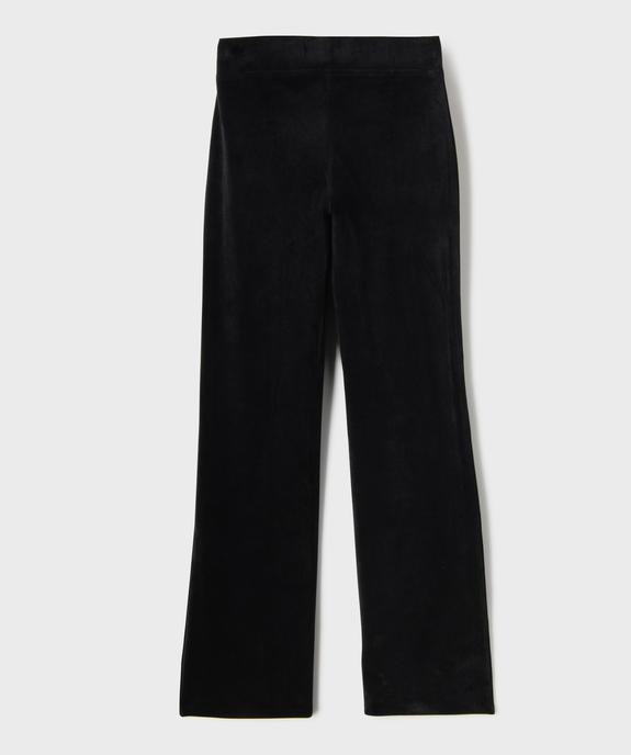 Pantalon de sport en velours coupe flare fille - Camps United vue3 - CAMPS US - GEMO