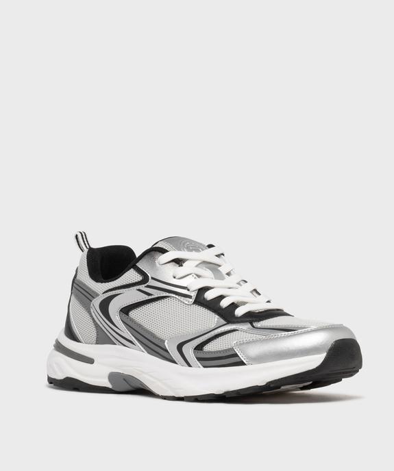 Baskets de running en mesh légères homme - 5 MILES vue2 - 5 MILES - GEMO