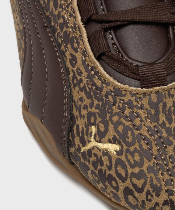 Tennis à fine semelle imprimé léopard femme - Puma vue6 - PUMA - GEMO