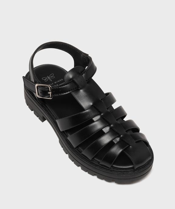 Sandales à brides sur semelle crantée fille - Lovely Wings vue5 - LOVELY WINGS - GEMO