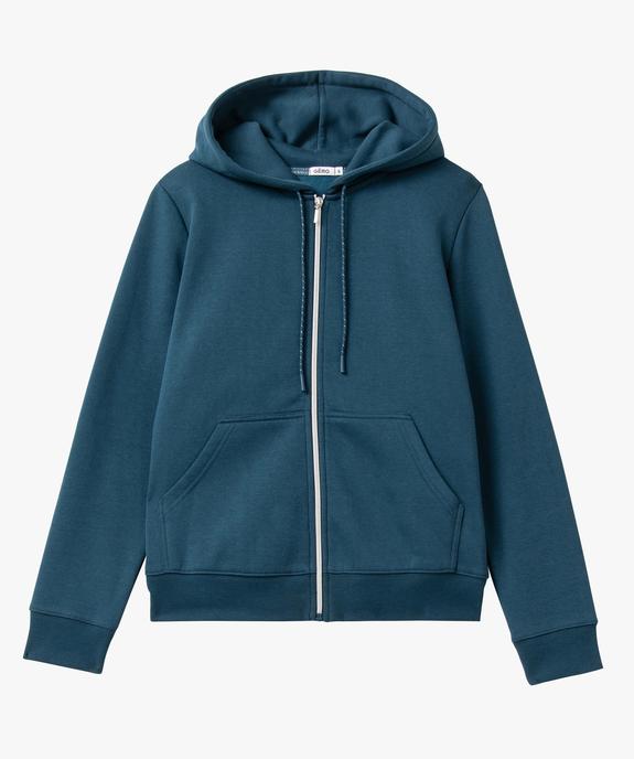 Sweat zippé à capuche femme vue4 - GEMO(FEMME PAP) - GEMO