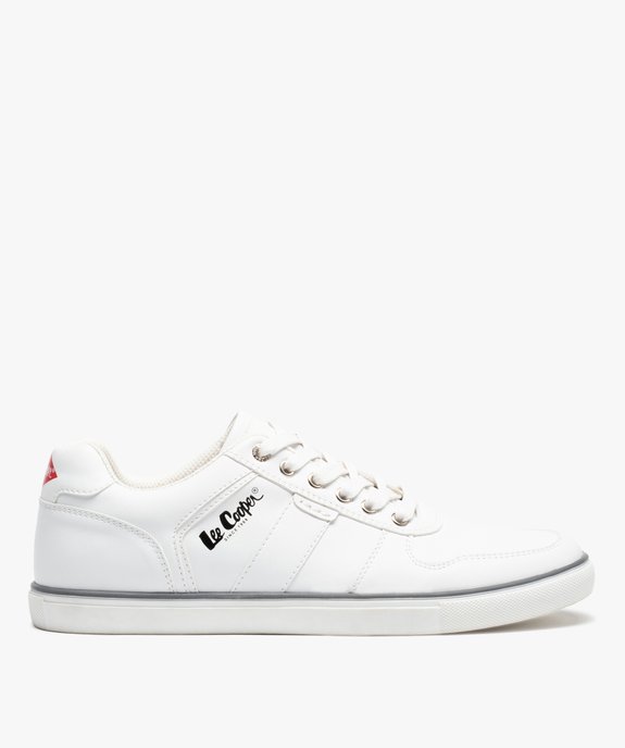Baskets homme unies style rétro - Lee Cooper vue1 - LEE COOPER - GEMO