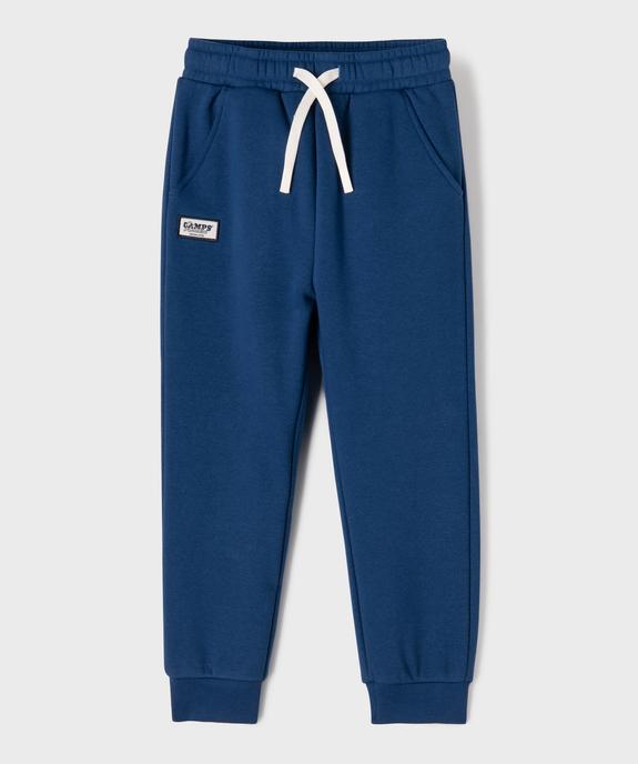Pantalon de jogging intérieur molletonné garçon - Camps United vue1 - CAMPS GEMO FOR GOOD - GEMO
