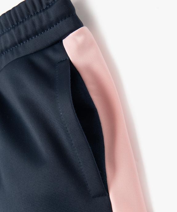 Ensemble 2 pièces jogging + veste zippée fille vue4 - GEMO (ENFANT) - GEMO