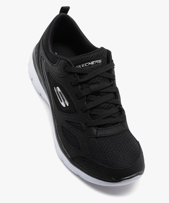 Baskets femme running dessus en mesh uni - Skechers vue5 - SKECHERS - GEMO