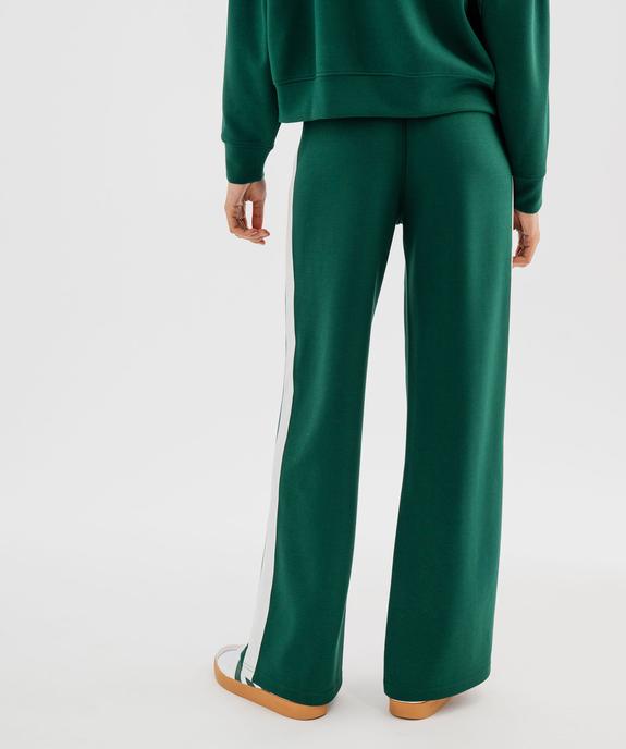 Pantalon de jogging en maille sport extensible femme vue3 - GEMO(FEMME PAP) - GEMO
