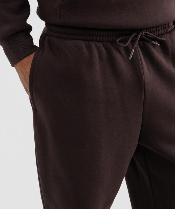 Pantalon de jogging intérieur molletonné homme vue5 - GEMO 4G HOMME - GEMO
