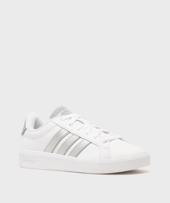 Baskets Grand Court 3.0 femme - Adidas vue2 - ADIDAS - GEMO